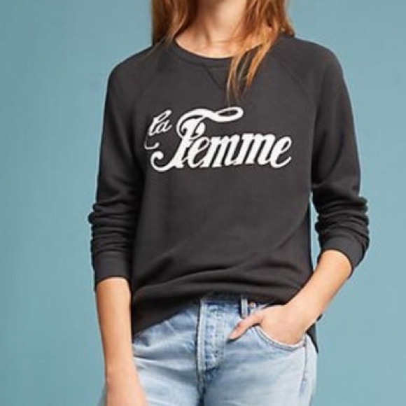 Sol Angeles X Anthropologie La Femme Sweatshirt - Picture 7 of 7